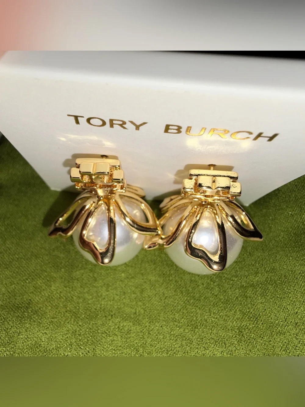 Tory Burch gold tone